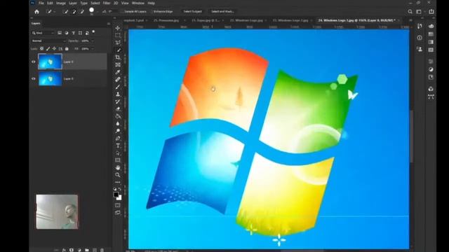 Мастер класс по Фотошопу для новичков , удаляем сложный обьект и отвечаем на вопросы смотреть онлайн