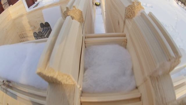 Обзор теплого дома из двойного бруса "Ясень компакт" [#У54] смотреть онлайн