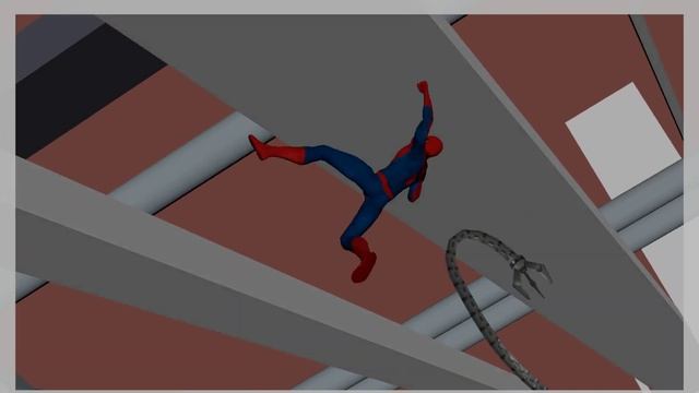 Spider-Man vs Doc Ock - Early Blocking. Version 04 Animation смотреть онлайн