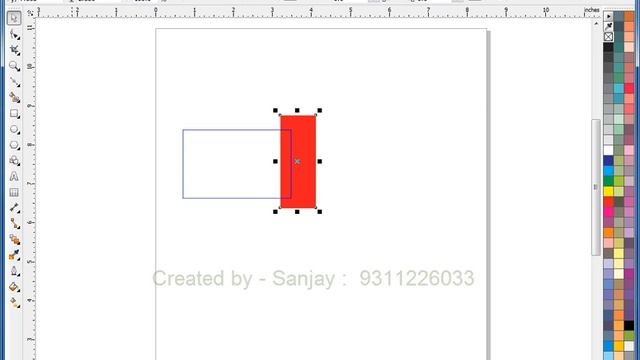 Learn CorelDraw in HINDI -13- POWERCLIP-understand training method смотреть онлайн