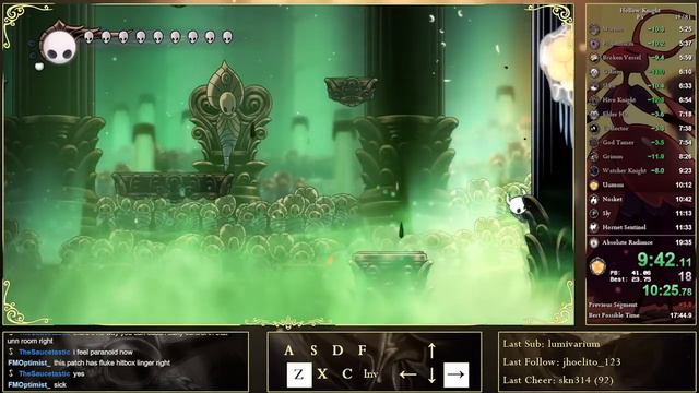 Hollow Knight Speedrun - Pantheon of Hallownest in 18:43 (FURYLESS) смотреть онлайн