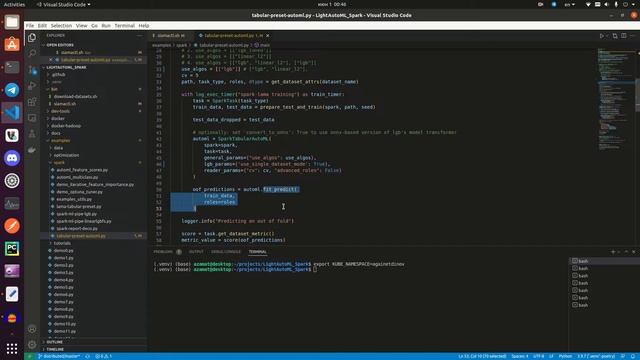 1. Установка LightAutoML Spark и запуск примера на Kubernetes смотреть онлайн