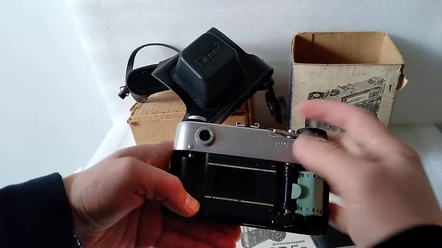 Vintage camera FED-5B Camera Industar Lens 61 смотреть онлайн