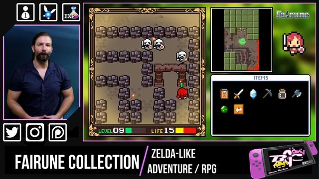 Fairune Collection: Nintendo Switch Game Review смотреть онлайн