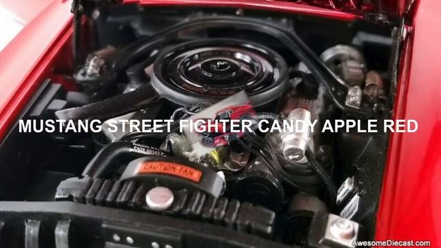 Acme 1:18 1970 Ford Boss 429 Mustang Street Fighter | Candy Apple Red смотреть онлайн