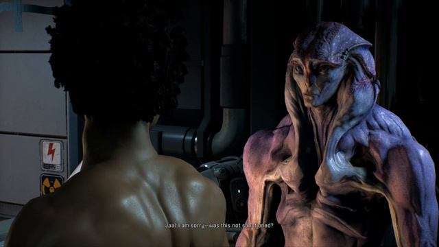 Shirtless Liam and Naked Jaal - Armor Swap - All Options смотреть онлайн