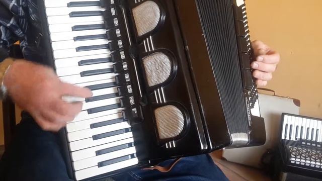 Weltmeister Stella 120 Bass LMMH Accordion Akkordeon Fisarmonica Black AC404 (2) смотреть онлайн