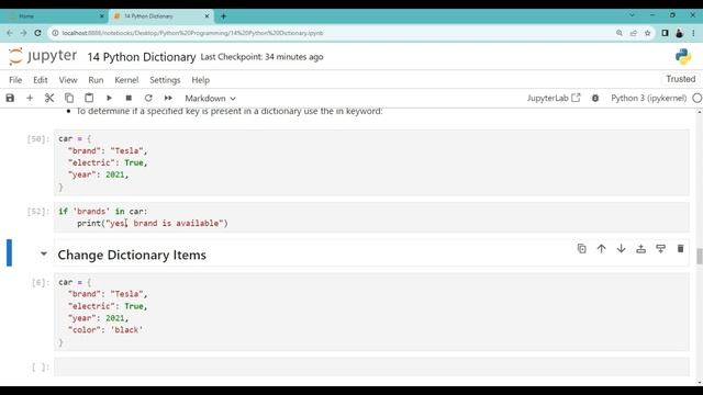 Python Dictionary - How To Modify, Access, and Delete Dictionary Elements. смотреть онлайн