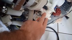 Проверка двигателя и помпы посудомойки Аристон