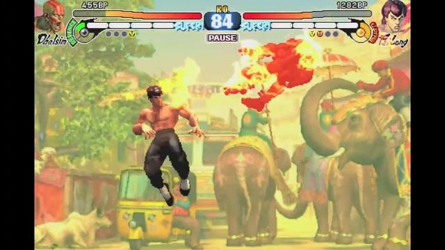 Street Fighter IV Volt Game Center Match - Dhalsim vs Fei Long (Best of 7) смотреть онлайн