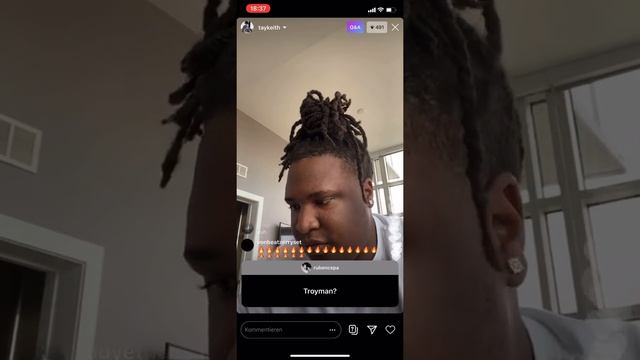 Tay Keith working on Take a Daytrip Collab - Making a fire Guitar Beat and Q&A ?? смотреть онлайн