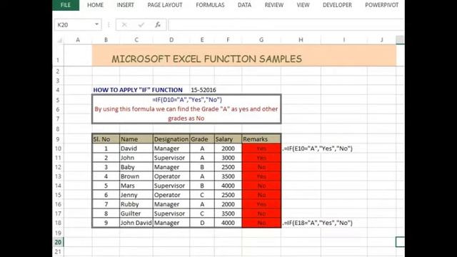 Microsoft Excel Count function смотреть онлайн
