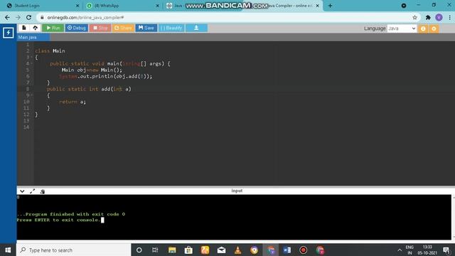 CLASS AND OBJECTS (IMPLEMENTATION USING JAVA)-PART2 смотреть онлайн