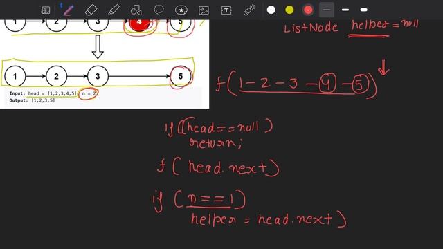 19. Remove Nth Node From End of List #leetcode смотреть онлайн