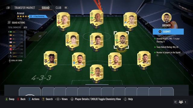 88 POTM Bukayo Saka SBC Completed - Cheap Solution & Tips - Fifa 23 смотреть онлайн