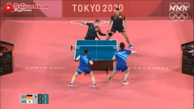 Mima Ito / Jun Mizutani Vs P. Solja / P. Franzizka | Germany Vs Japan Olympics 2021 Table Tennis