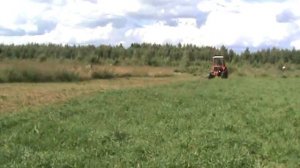 Работа Т 25 сегментной косилкой