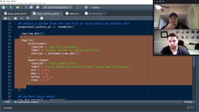 TidyX Episode 132 | Fuzzy Matching Shiny