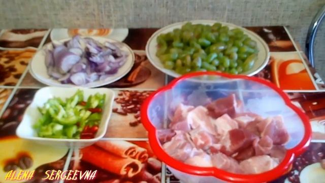 Жареная Свинина в Винограде по Корейски Крымский Вариант #свинина #виноград #рецепт смотреть онлайн