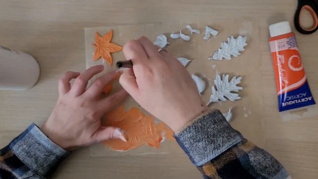 -Test- "Modeling clay" Action *On réalise des feuilles d'automne* #scrapbooking #mixedmedia #clayar смотреть онлайн
