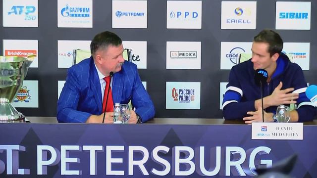 Даниил Медведев ATP ST.PETERSBURG OPEN 2019 смотреть онлайн