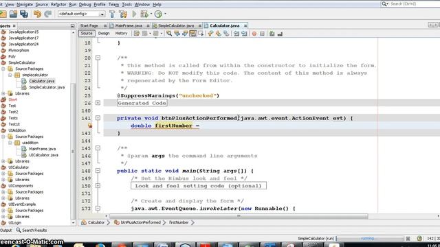 Simple Calculator-3 Using Java (Net Beans) смотреть онлайн