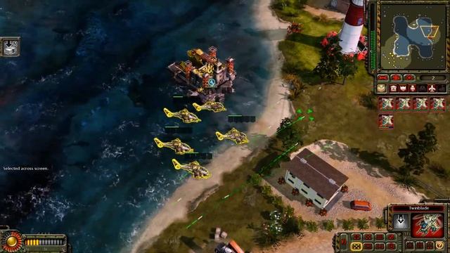 C&C Red Alert 3 Uprising - Challenge - Number One Threat to America - Under Par Time [1080p] смотреть онлайн