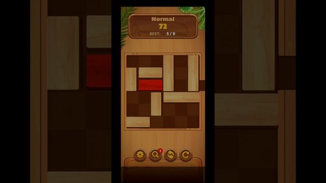 Unblock : Sliding Block Puzzle Normal Level 72 смотреть онлайн