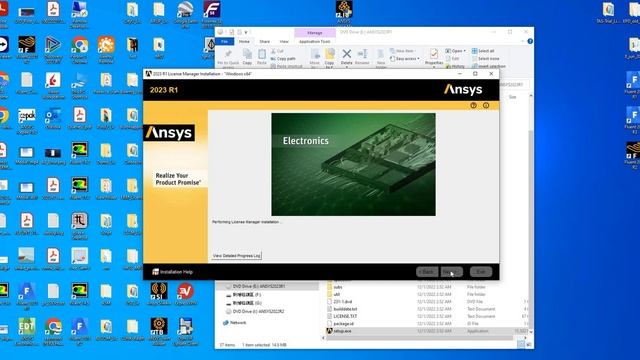 ANSYS License Manager: Install License Manager (2023R1)