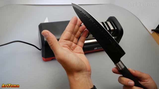 Идея бизнеса с минимальными вложениями | Быстрая заточка кухонных ножей на электроточилке TAIDEA смотреть онлайн