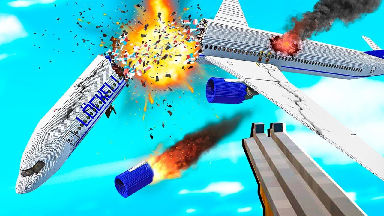 ВЗОРВАЛ ЛЕТЯЩИЙ САМОЛЕТ ПОПОЛАМ! УГАР И БЕЗУМИЕ В TEARDOWN смотреть онлайн