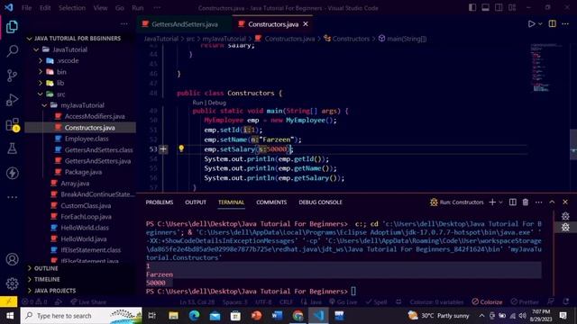 Java Tutorial: Mastering Java Constructors: Constructor Concepts, Examples, and Best Practices смотреть онлайн