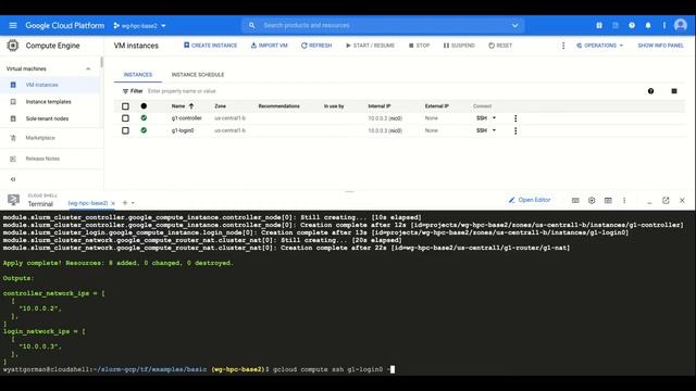 Slurm on Google Cloud Demonstration смотреть онлайн