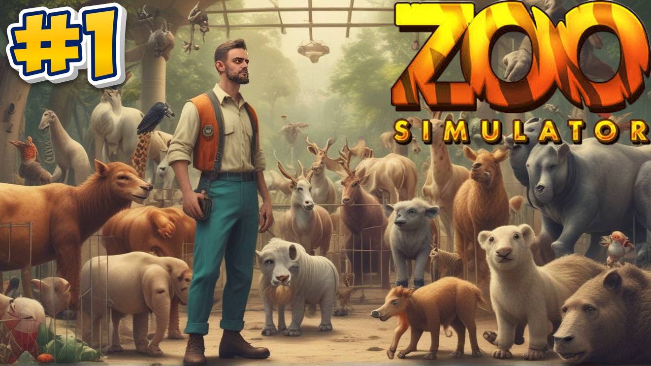 САМЫЙ ЛУЧШИЙ ЗООПАРК ► Zoo Simulator #1 смотреть онлайн