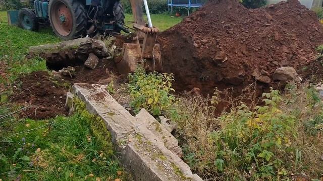 1#БАНЯ 6×8. Подготовка основания под фундамент. смотреть онлайн