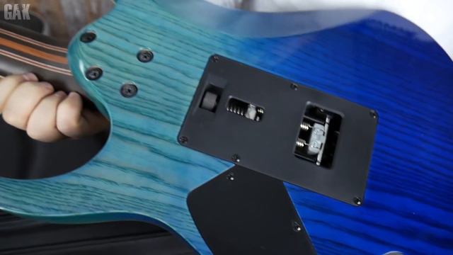 GAK TONE TEST : Ibanez RG6PCMLTD-BRG Electric Guitar (Blue Reef Gradation) смотреть онлайн