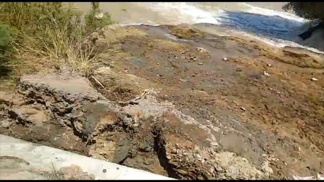 Работа Гидротарана Рогозина Г.В. ГТ-300. Выход воды. смотреть онлайн