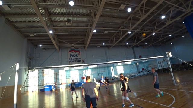 Волейбол от первого лица. Партия целиком. Volleyball in the first person. Whole party. смотреть онлайн