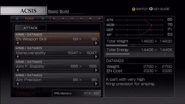 Armored Core 4 Basic Midweight Build смотреть онлайн
