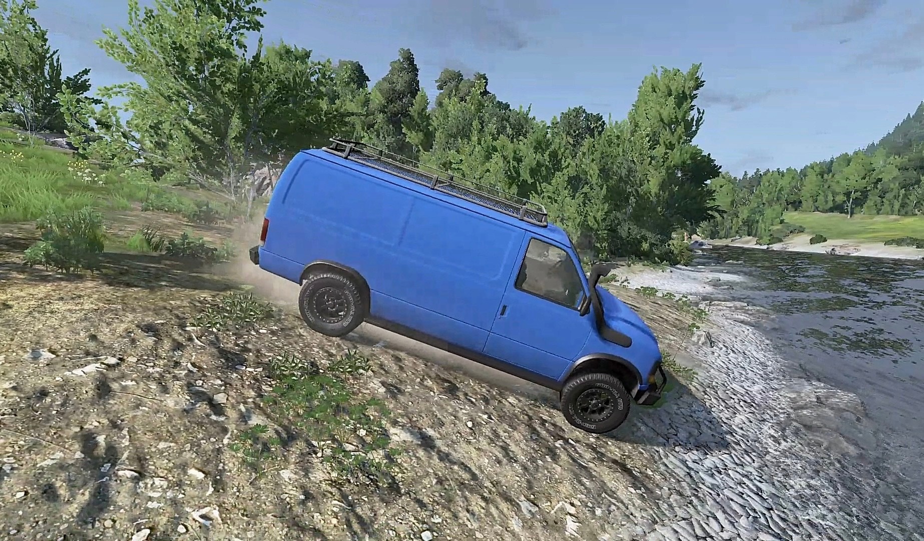 Off-road в BeamNG.drive смотреть онлайн