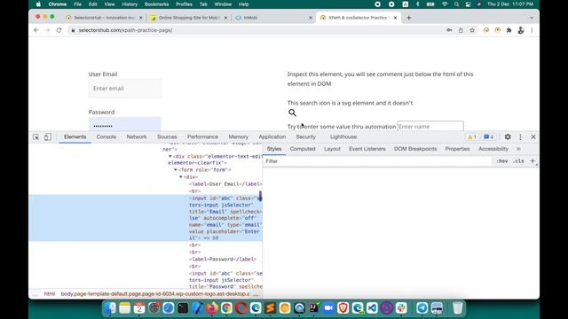 Automatically generate the XPath relative to other element using SelectorsHub | Axes xpath смотреть онлайн