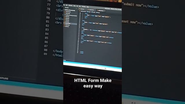 HTML Form make easy way (Html, css, java script ) @arshadtech смотреть онлайн