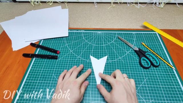 DIY Как сделать снежинку из бумаги / Paper Snowflake #Snowflakes #Снежинки смотреть онлайн