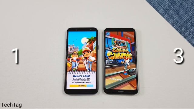 Samsung Galaxy A6 vs Huawei P20 Lite Speed Test ! смотреть онлайн