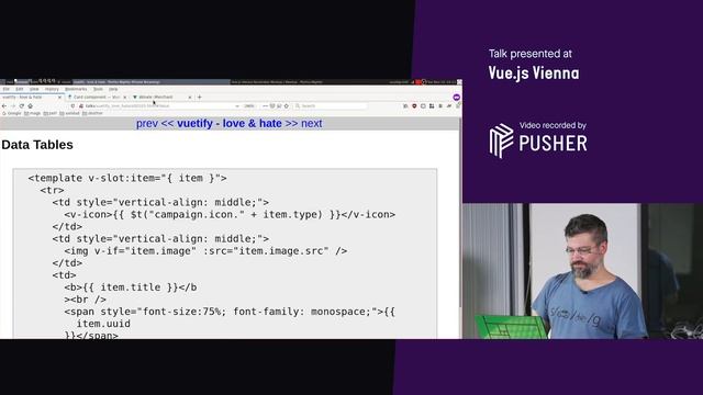 Vue.js Vienna, vuetify - Love & Hate, November 2019 смотреть онлайн