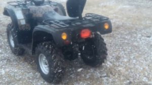Квадроцикл стелс АТВ 500 4*4, первый выезд и небольшой его обзор