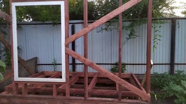 Всесезонный курятник - Часть 1 - Каркас смотреть онлайн