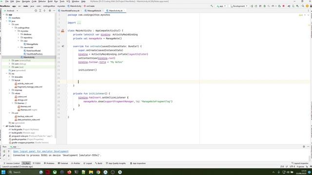 CRUD Menggunakan Room dan Kotlin - NoteApp - Part 5 : Insert Data смотреть онлайн