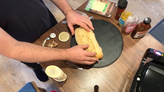 Ciabatta im Tefal OptiGrill смотреть онлайн