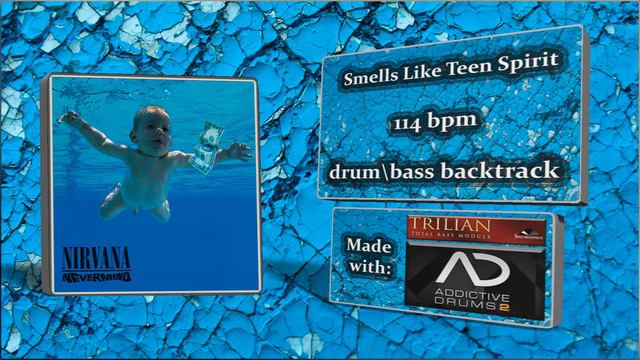 Nirvana - Smells Like Teen Spirit BackTrack(drum\bass) смотреть онлайн